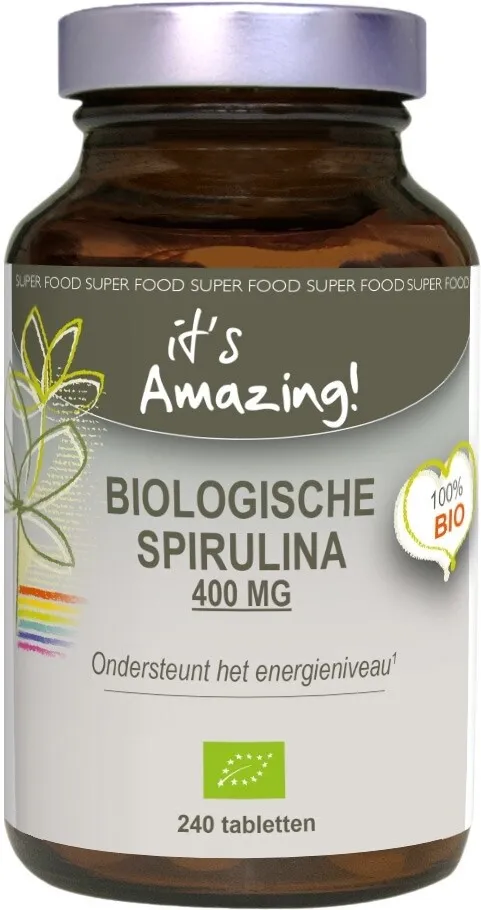 Its Amazing Spirulina 400 Mg Tabletten (240 tabletten)
