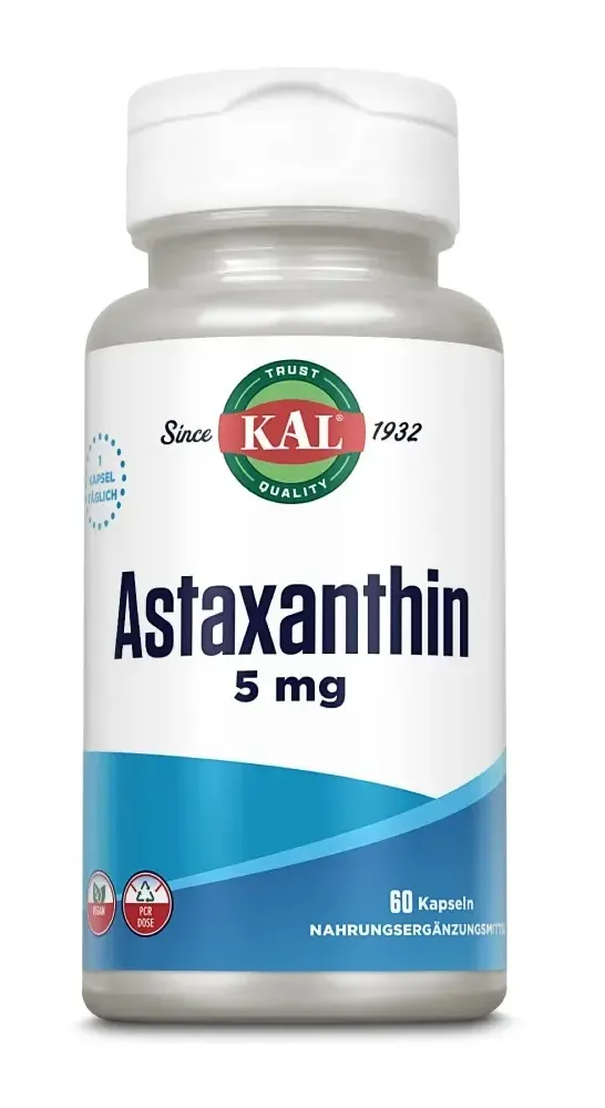 Kal Astaxanthin 5mg Capsules (60 capsules)