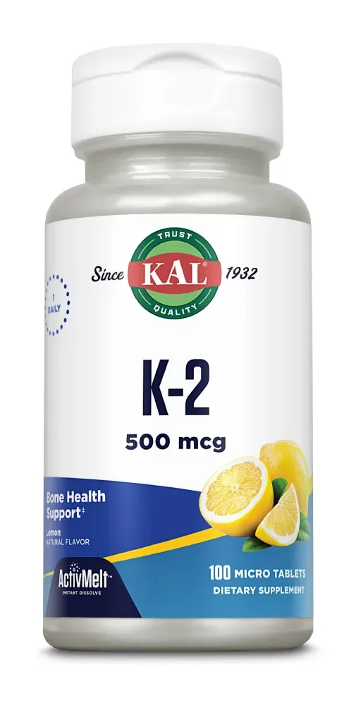 Kal Vit K2 500mcg Activmelt Smelttabletten (100 tabletten)