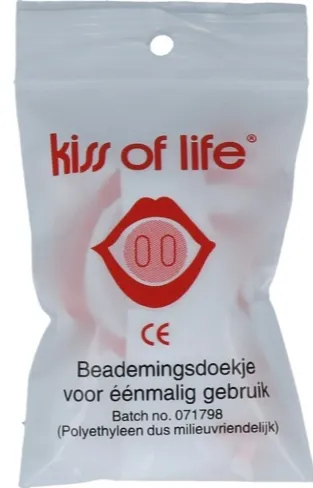 Kiss of Life Beademingsdoek (1 stuk)