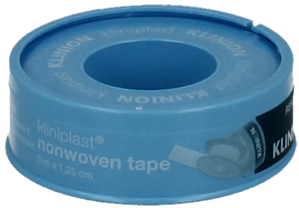 Klinion Kliniplast Nonwoven Tape 5m x 1.25cm (1 stuk)