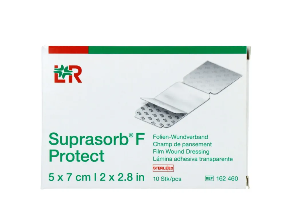 Lohmann & Rauscher L&R Suprasorb F Protect Folie 5x7cm (10 stuks)