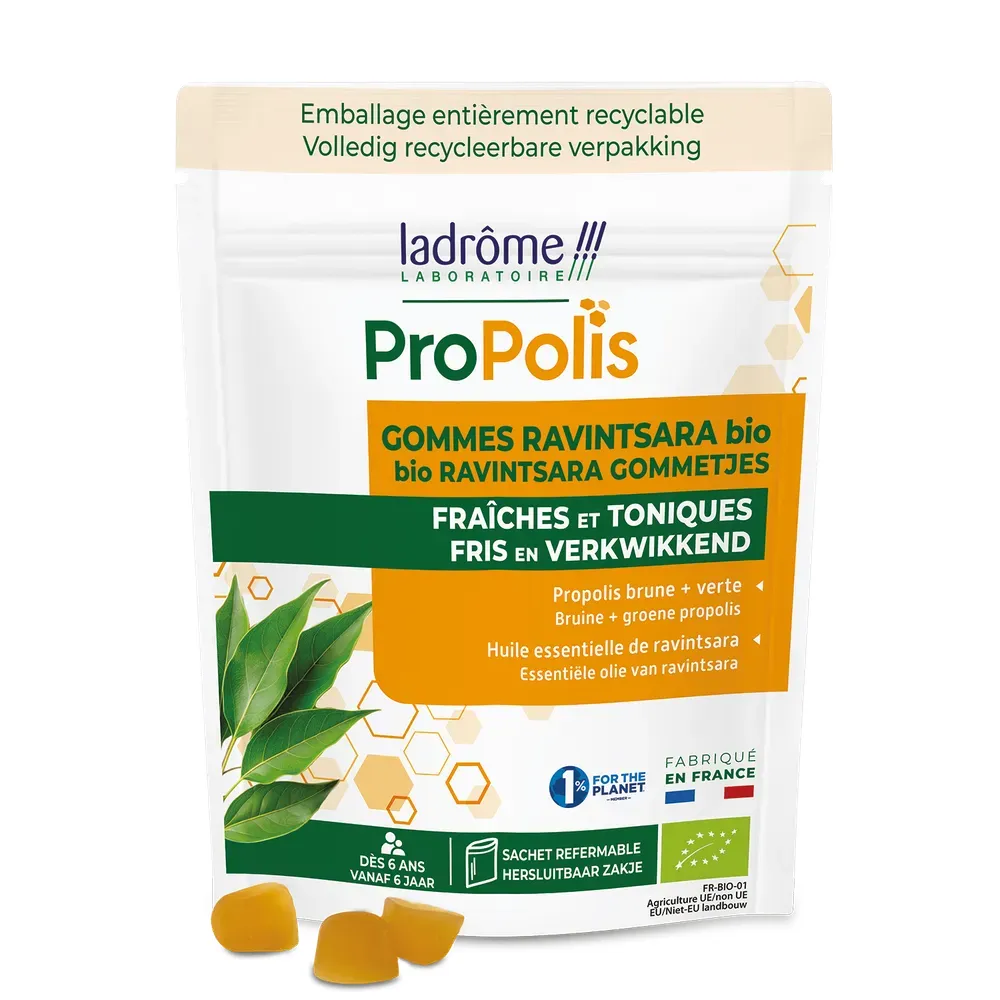 Ladrôme Propolis Ravintsara Gommetjes Bio (45 gr)