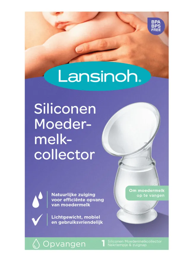 Lansinoh Siliconen Moedermelkcollector (1 stuk)