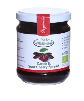 Pate De La Mediterranee Carob & Cherry Spread (190 gr)