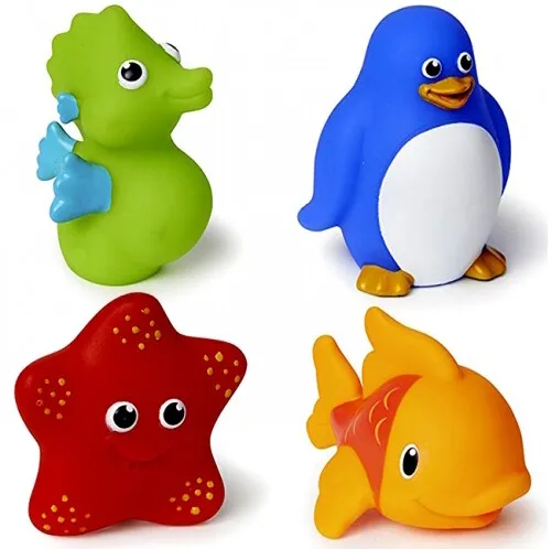 Munchkin Badspeeltjes Ocean (4 stuks)