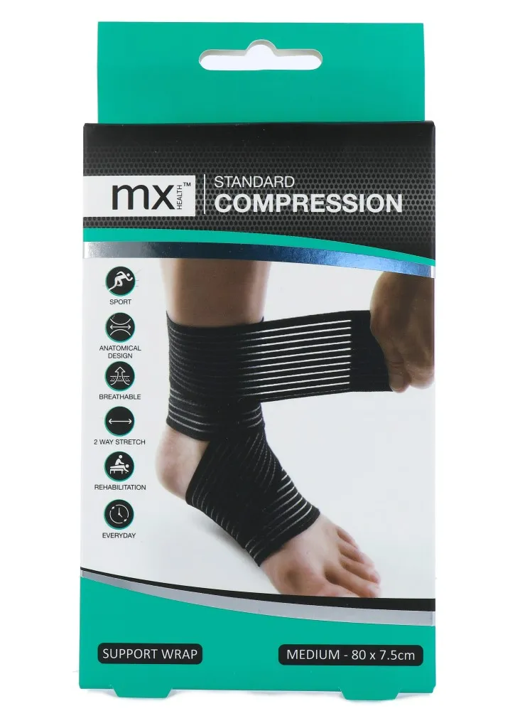 Mx Health Elastic Wrap Ankle Elbow (1 stuk)