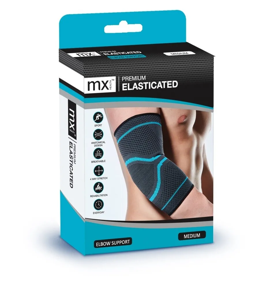Mx Health Premium Elbow Support Elastic - M (1 stuk)