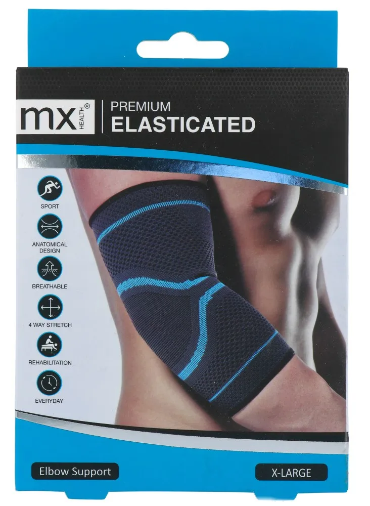 Mx Health Premium Elasticated Elbow Support XL (1 stuk)