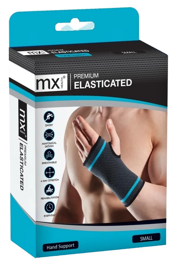 Mx Health Premium Elasticated Hand Support S (1 stuk)