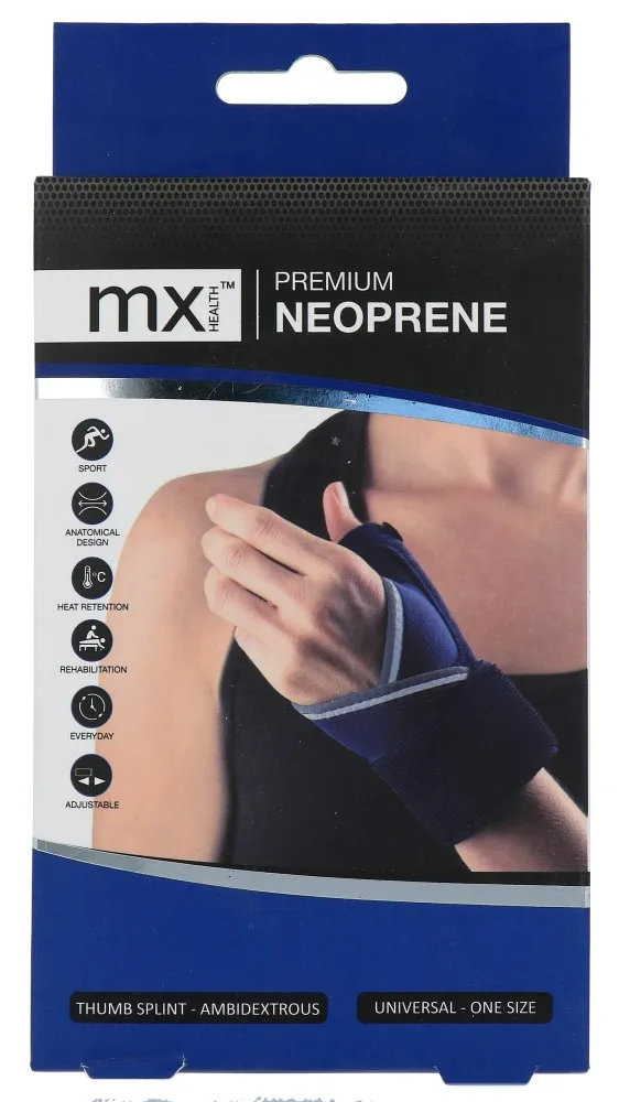 Mx Health Thumb Brace Neoprene Universal (1 stuk)
