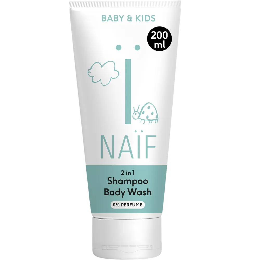 Naif Baby & Kids Shampoo & Bodywash (200 ml)