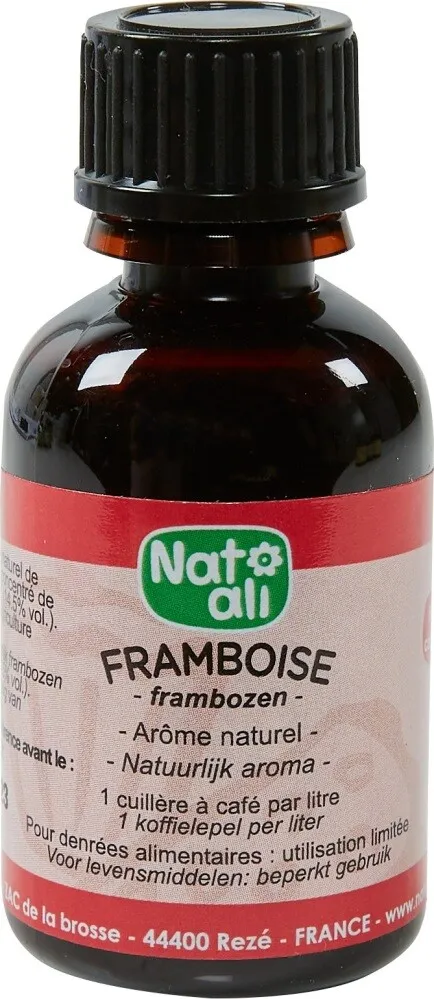 Nat-ali Natuurlijk Aroma Frambozen (30 ml)