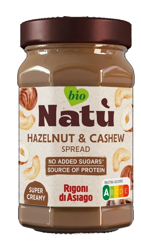 Natù Hazelnut & Cashew Spread No Added Sugars (220 gr)