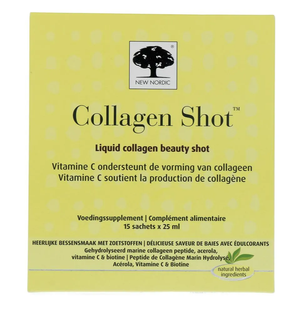 New Nordic Liquid Collagen Sachets (15 stuks)