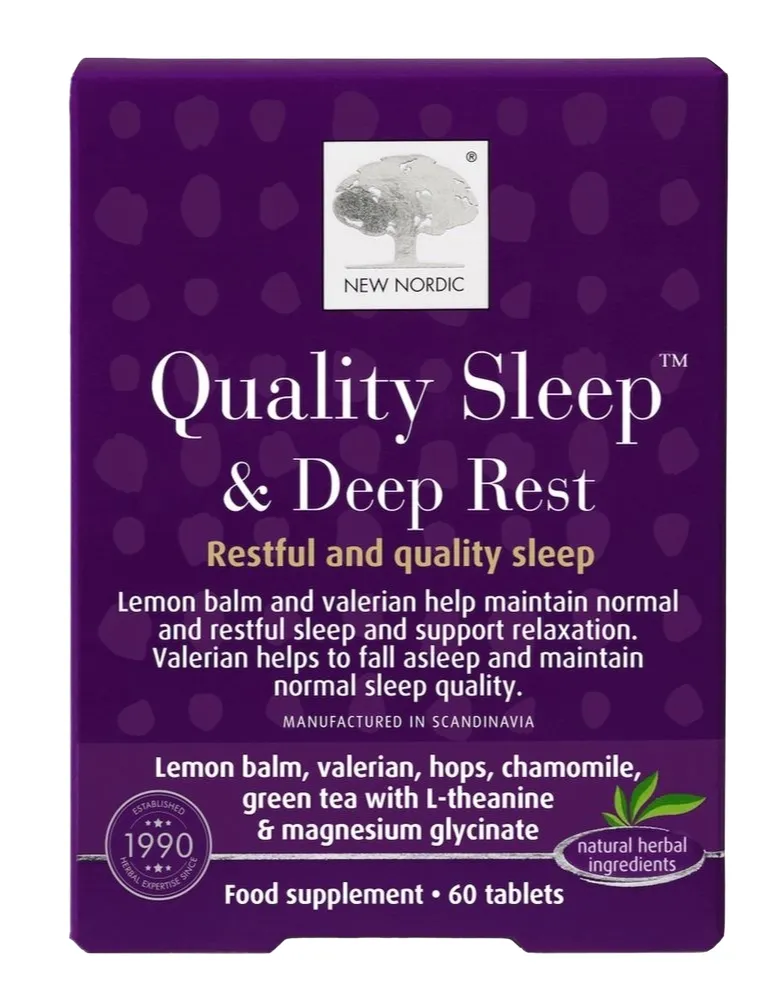 New Nordic Quality Sleep & Deep Rest Tabletten (60 tabletten)