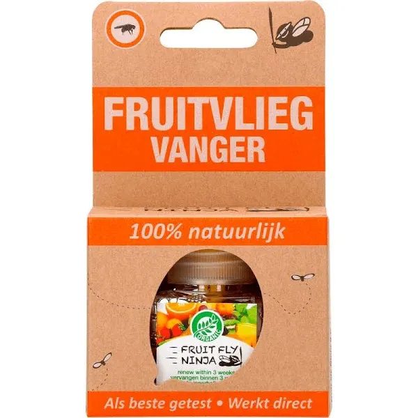 Super Ninja Fruitvlieg Vanger (1 stuk)