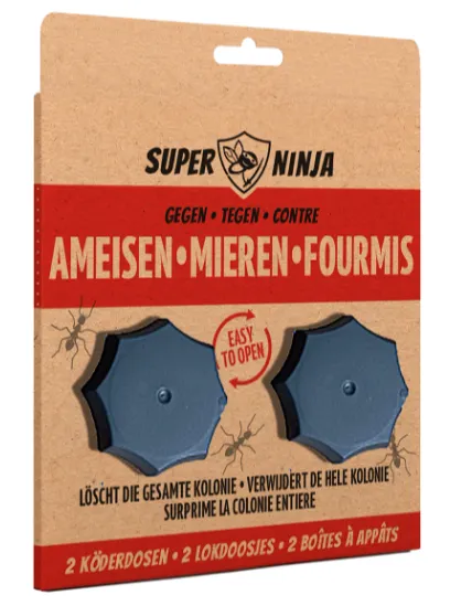 Super Ninja Ninja Mieren Lokdoos (2 stuks)