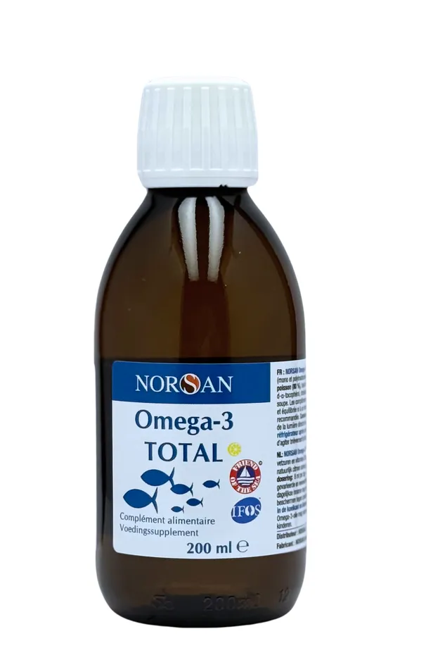 Norsan Omega-3 Total Visolie Citroen (200 ml)