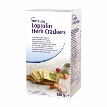 Nutricia Loprofin Eiwitbeperkte Kruidencrackers (150 gr)
