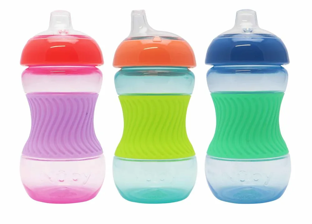 Nuby Mini Easy Grip Drinkbeker met Siliconen Huls (1 stuk)