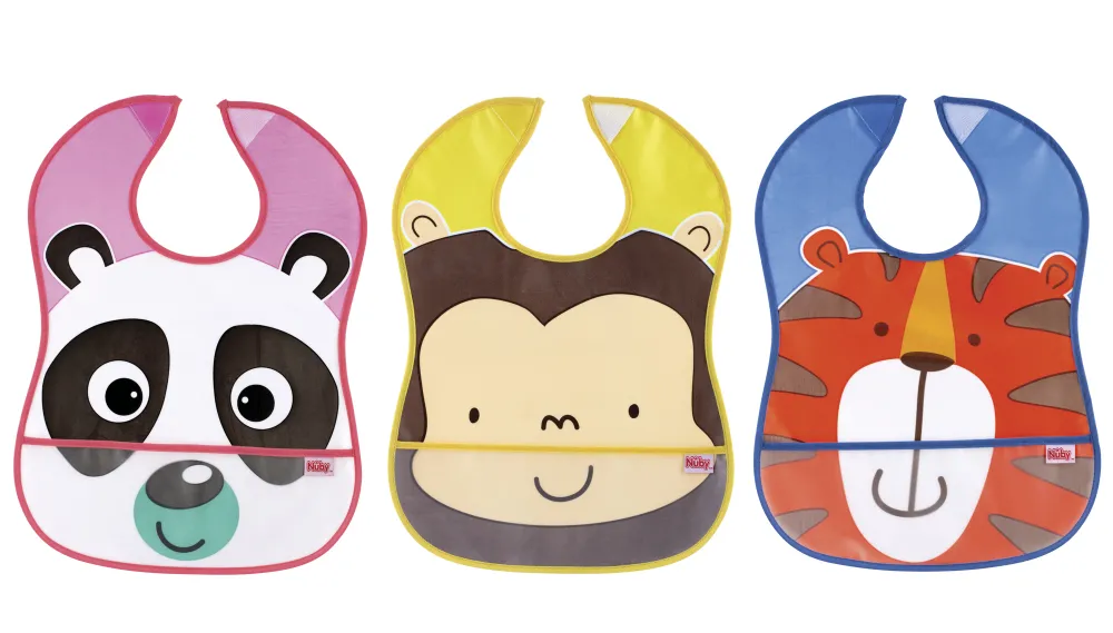 Nuby Waterbestendig Slabbetje (1 stuk)