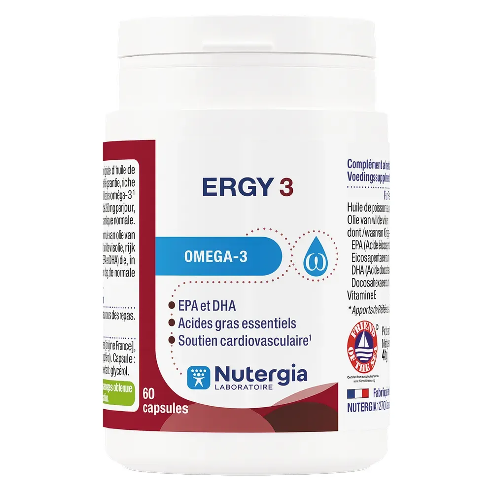 Nutergia Ergy 3 Capsules (60 capsules)
