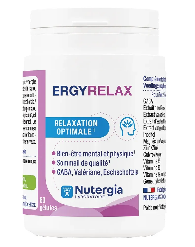 Nutergia Ergyrelax Capsules (60 capsules)