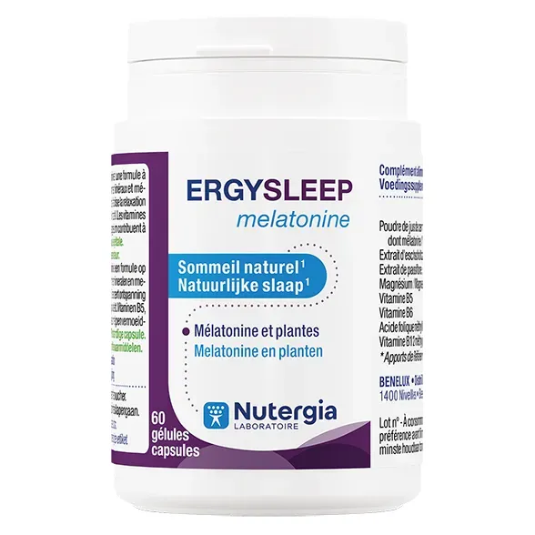 Nutergia Ergysleep Melatonine Capsules (60 capsules)