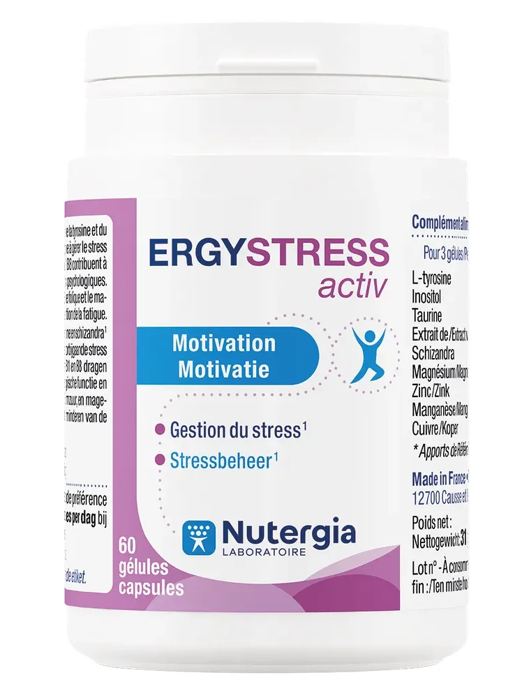 Nutergia Ergystress Activ Capsules (60 capsules)