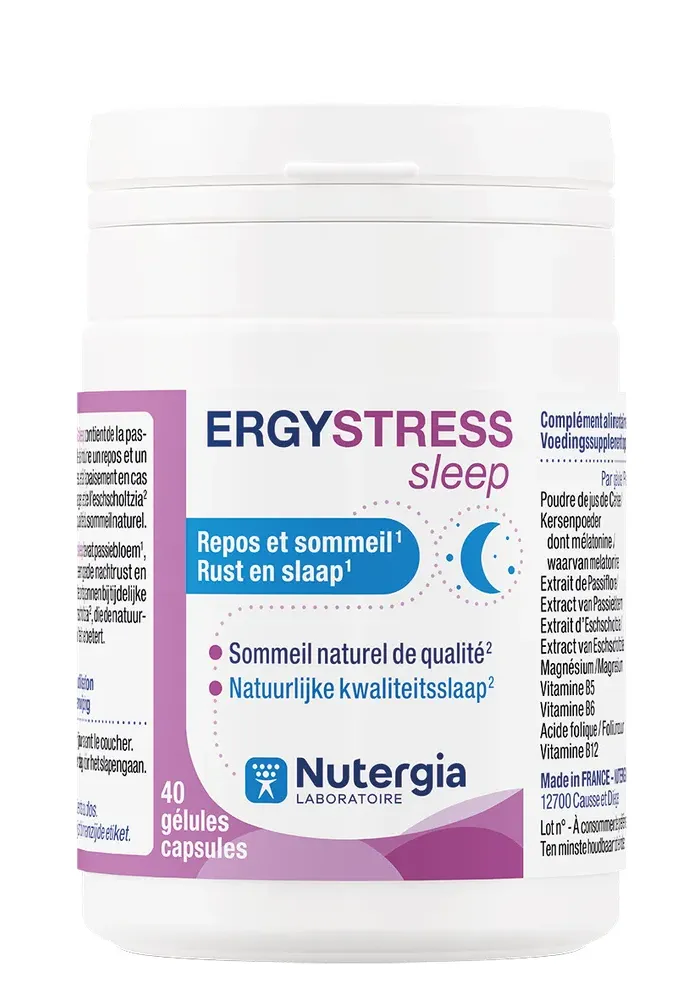 Nutergia Ergystress Sleep Capsules (40 capsules)