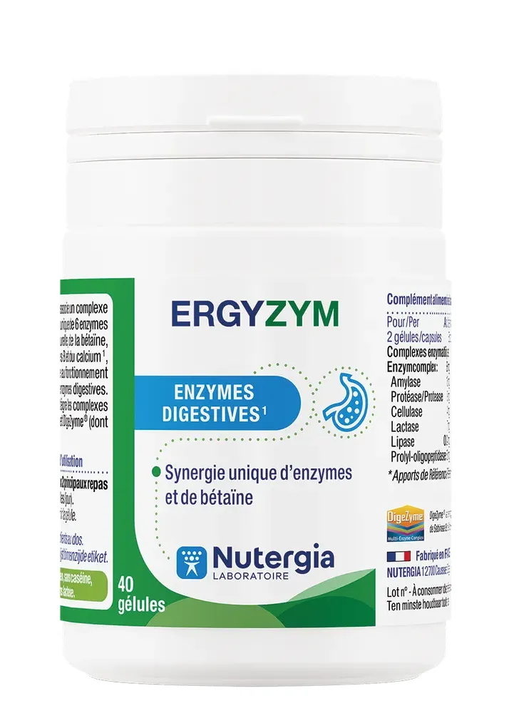 Nutergia Ergyzym Capsules (40 capsules)