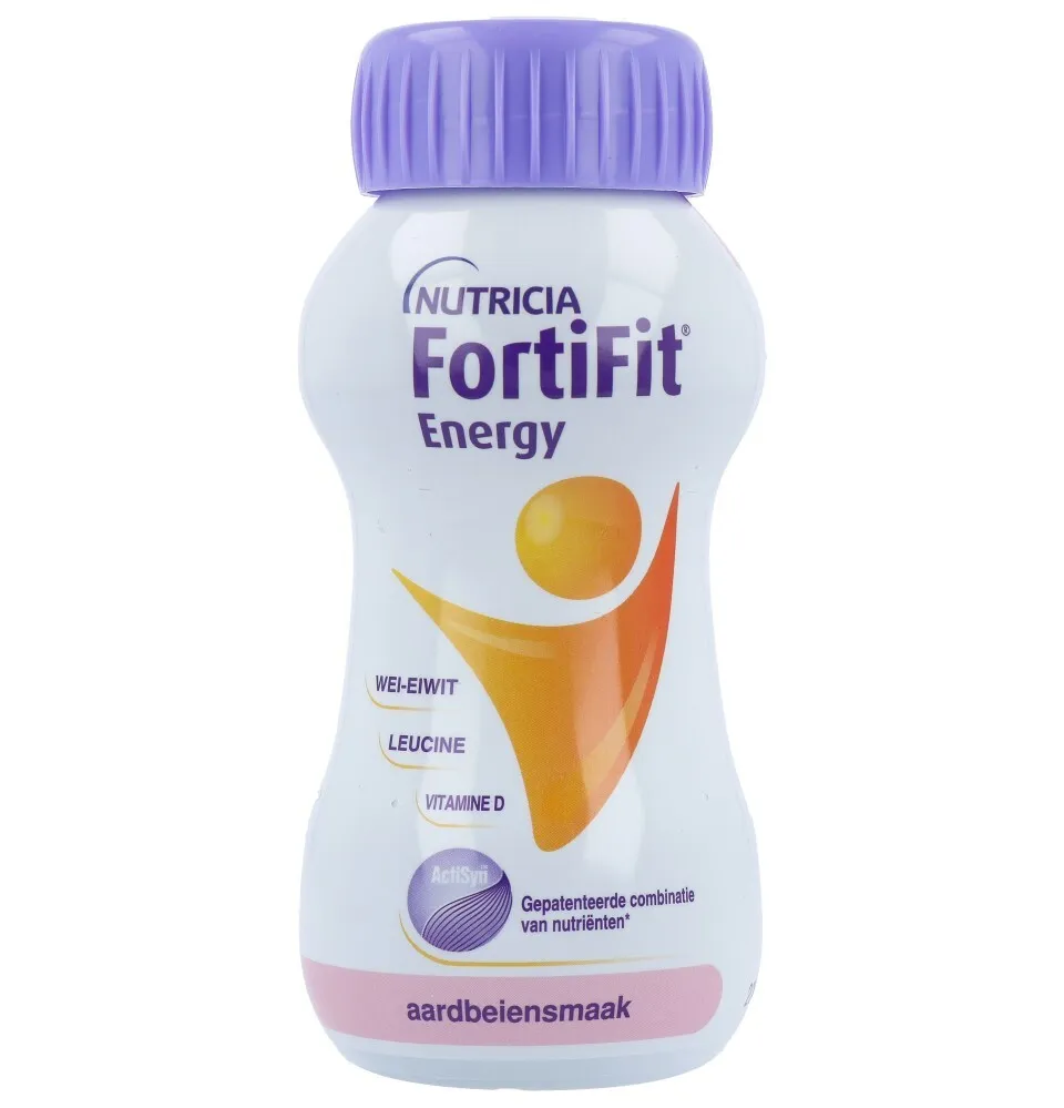 Nutricia Fortifit Energy Aardbei (4 stuks) - image 4