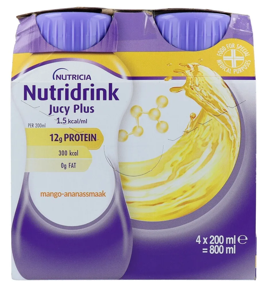 Nutridrink Jucy Plus Mango-ananas (800 ml)