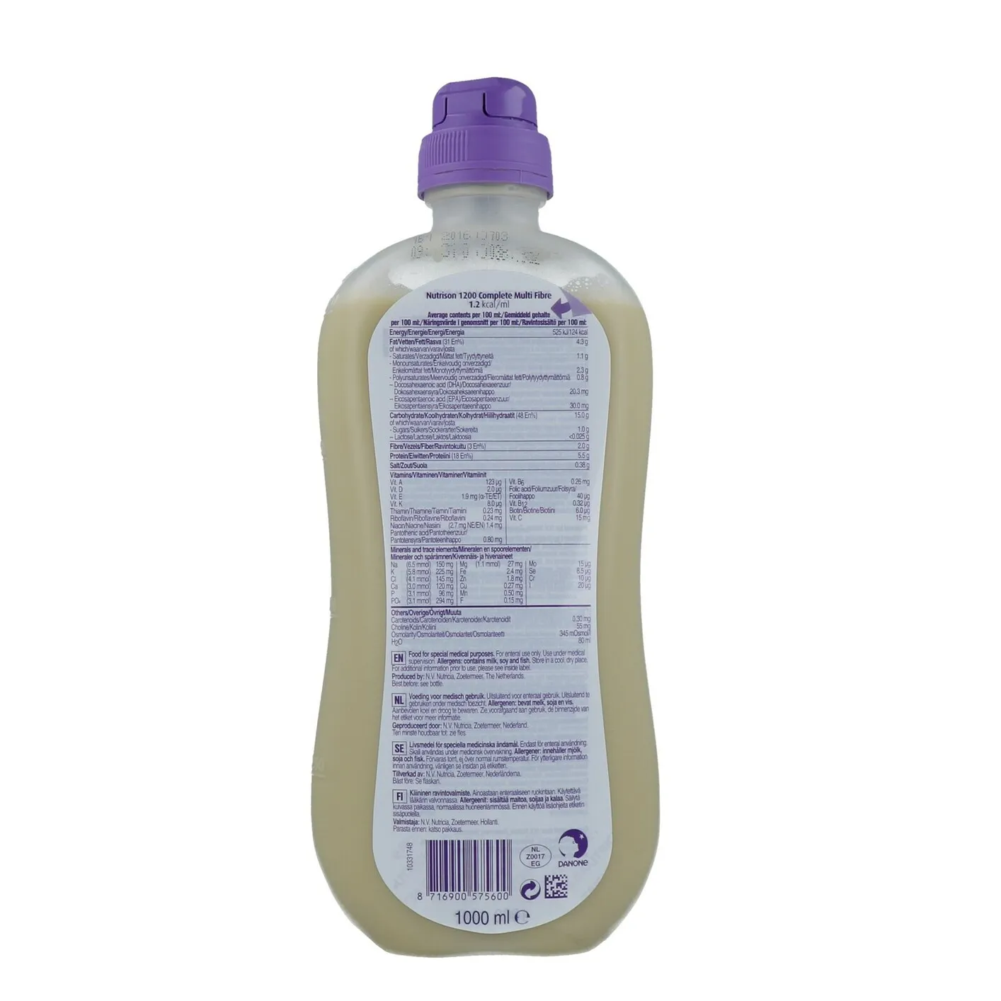 Nutricia Nutrison 1200 Complete Multi Fibre (1000 ml)