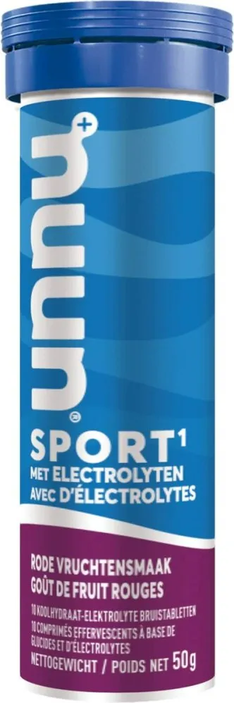 Nuun Sport Rode Vruchten Bruistabletten (10 tabletten)