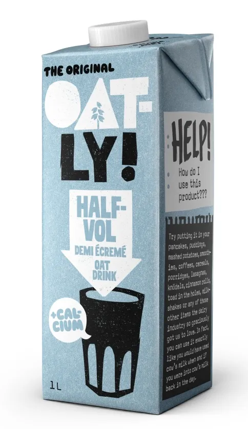 Oatly Haverdrank Calcium Halfvol (1000 ml)