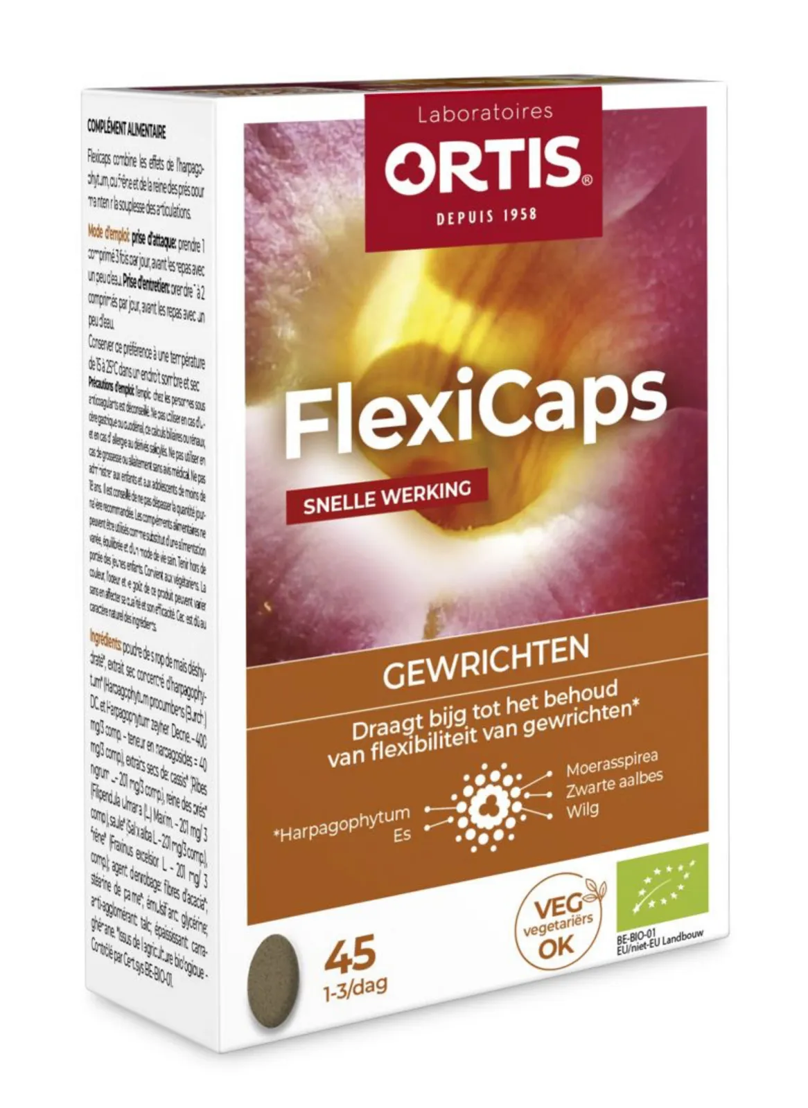Ortis Flexicaps Gewrichten Tabletten (45 tabletten)