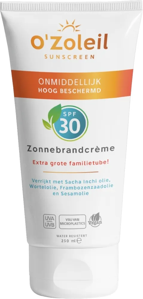 O'zoleil Zonnebrandcrème XL Lichaam SPF30 (250 ml)