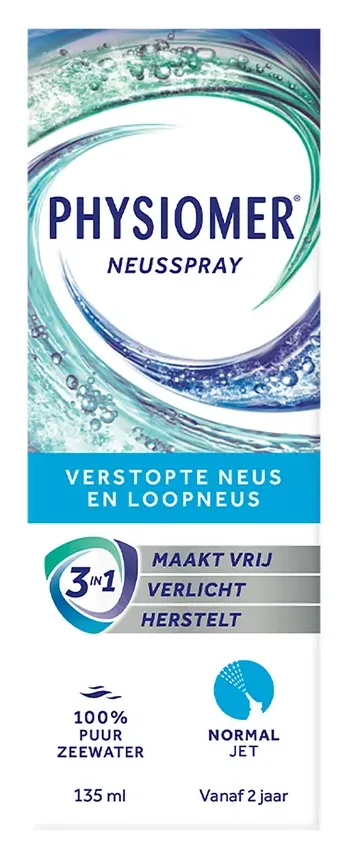 Physiomer 3-in-1 Verstopte Neus & Loopneus Neusspray (135 ml)