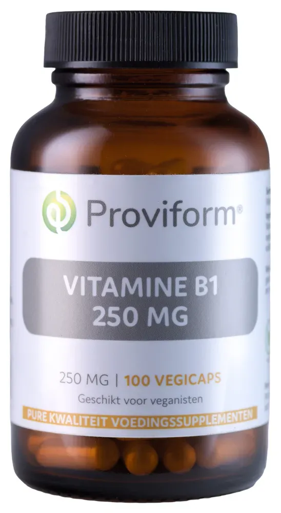 Proviform Vitamine B1 250mg Capsules (100 vegetarische capsules)