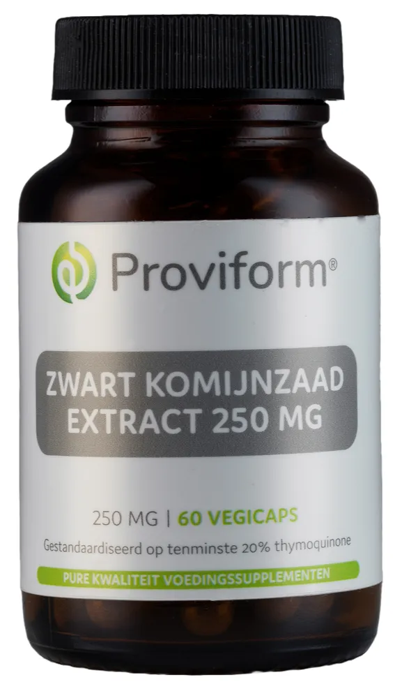 Proviform Zwart Komijnzaad Extract Vegicaps (60 vegetarische capsules)