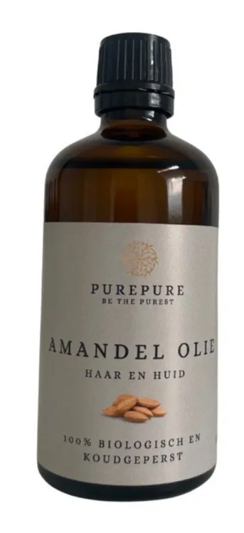 PurePure Amandel Olie Haar en Huid (100 ml)