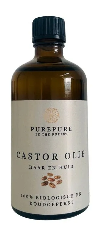 PurePure Castor Olie Haar en Huid (100 ml)