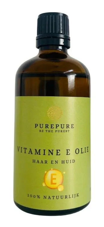 PurePure Vitamine E Olie Haar en Huid (100 ml)