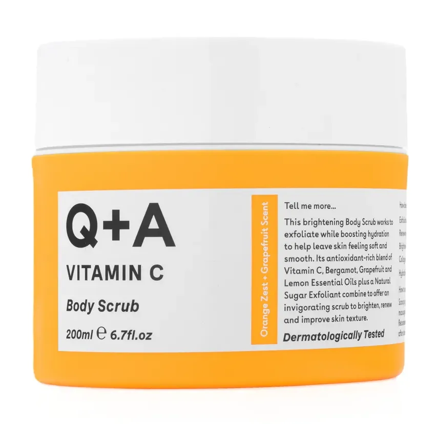 Q+A Bodyscrub Vitamine C (200 ml)