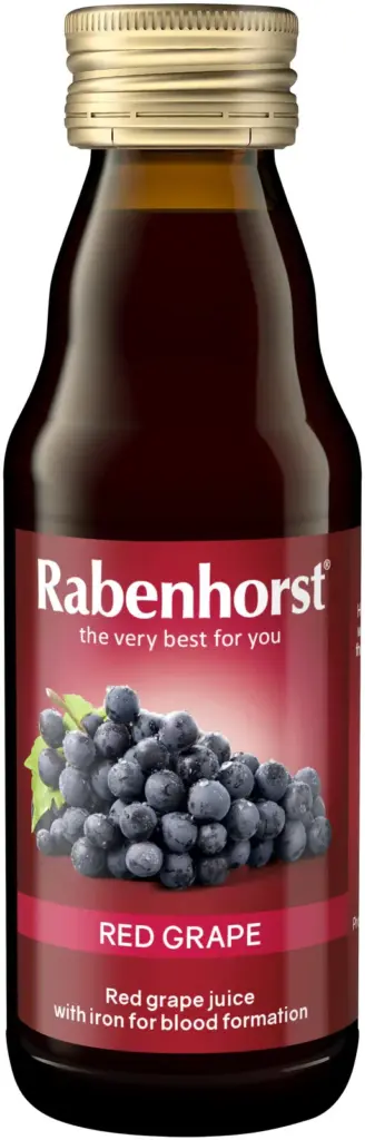 Rabenhorst Mini Rode Druivensap met IJzer (125 ml)