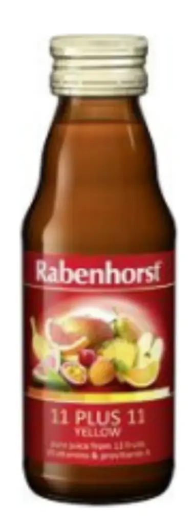 Rabenhorst Multivruchtensap 11 Plus 11 Geel Mini (125 ml)