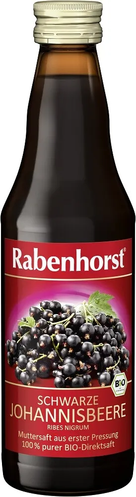 Rabenhorst Zwarte Bessensap (330 ml)