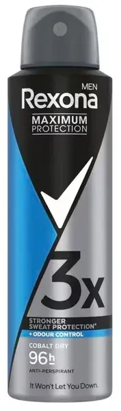 Rexona Men Maximum Protection Cobalt Dry Deodorant Spray (150 ml)